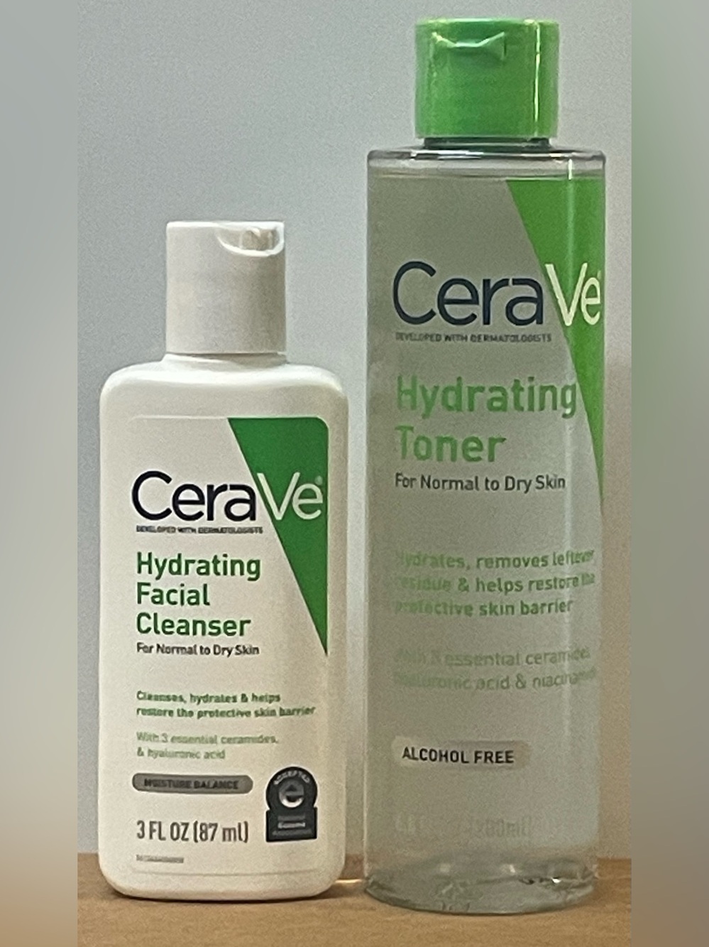 CeraVe Hydrating Cleanser & Toner Duo